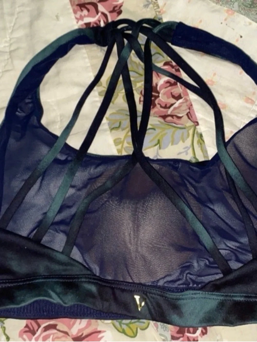 Victoria's Secret Tie-Dye Lace-Up Sports Bra & Leggings Set